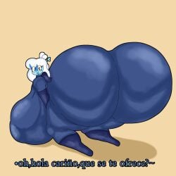 ass ass_bigger_than_head ass_cleavage ass_crack ass_focus ass_up ass_visible_through_thighs big_ass big_boobs big_breasts boobs boobs_bigger_than_head breast_squeeze breasts breasts_bigger_than_head butt butt_bigger_than_torso dialogue elgoji female female_only huge_ass huge_boobs huge_breasts huge_butt hyper hyper_ass hyper_breasts large_ass large_butt looking_at_viewer looking_back massive_ass massive_boobs massive_butt miyu_(oc) original original_character solo solo_female spanish_text text varix_(edit) voluptuous voluptuous_ass voluptuous_breasts voluptuous_female