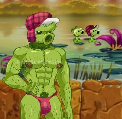 Primal Peashooter (Pvz) Rule 34 Image