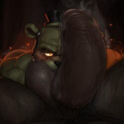 2boys ai_generated anthro anthro_focus anthro_male balls bara bear big_cock big_penis bite biting biting_balls biting_genitals black_hat black_pubic_hair black_top_hat black_tophat blush civitai cock curse_of_dreadbear dick dreadbear duo duo_male five_nights_at_freddy's five_nights_at_freddy's:_help_wanted fnaf foreskin furry furry_focus furry_male gay gay_male green_body green_fur hairy halloween hat heart human human/anthro human/furry human_on_anthro human_pov interspecies large_cock large_penis m/m male/male male_anthro male_duo male_furry male_on_male male_only male_pov muscles muscular musk musky musky_cock only_male orange_eyes orange_pupils penis png point_of_view pov pov_crotch pov_male pubes pubic_hair pumpkin steam steaming_body steamy steamy_penis sweat sweaty testicles top_hat tophat uncircumcised uncut uncut_penis ursid ursine video_games