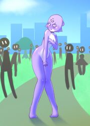 hylotl from starbound by nekuzx