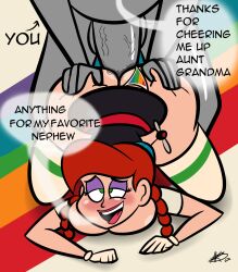 aunt grandma from uncle grandpa by atomickingboo