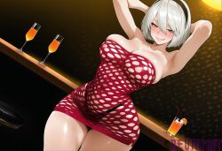 yorha 2b from nier: automata by reviaiart