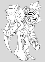 blaze the cat from sega by noahdoesart