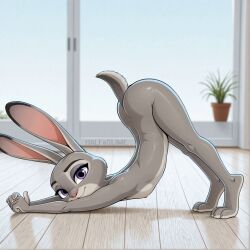 judy hopps from zootopia by halfaslime