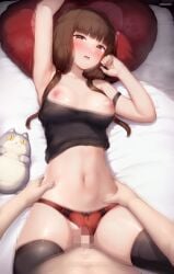 iino miko from kaguya-sama wa kokurasetai ~tensai-tachi no renai zunousen~ by kimoshi