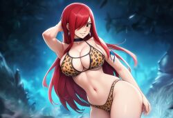 erza scarlet from fairy tail by arikea