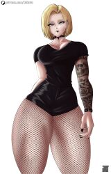 android 18 from dragon ball by jukuta