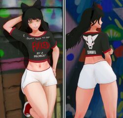blake belladonna from rwby by indrick