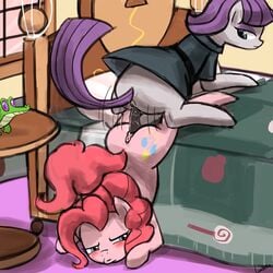 2015 2girls anus ass blue_hair blush dildo double_dildo duo equine female friendship_is_magic grey_fur gummy_(mlp) hair half-closed_eyes horse incest insertion inside lumineko mammal maud_pie maud_pie_(mlp) my_little_pony penetration pink_fur pink_hair pinkie_pie_(mlp) pony puckered_lips pussy pussy_juice sex_toy siblings sisters vaginal_insertion vaginal_penetration yuri