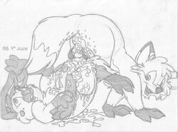 spotted bunny fan art