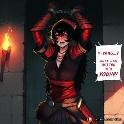 raven branwen from rwby by tillian