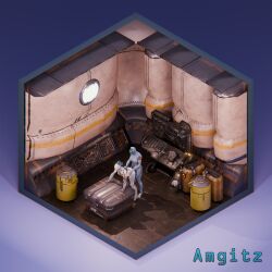 1futa 1girls 3d amgitz blender doggy_style futanari isometric mag_(warframe) nova_(warframe) tagme tenno warframe warframe_(species)