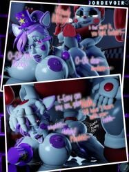 circus baby (fnaf) from five nights at freddy's by jordevoir (artist)