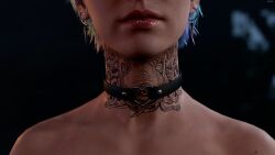 1boy baldur's_gate_3 beauty choker screenshot tattoo wallpaper