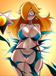 1girls 2026 2d 2d_(artwork) 2d_artwork artist_name ass big_ass big_breasts bikini blonde-haired_female blonde_female blonde_hair blonde_hair_female blush blush_face blushed_face blushing_female breasts clothing_destruction destroyed_clothing ear_piercing ear_ring earring earrings embarrassed embarrassed_female explosion explosion_background female female_only hair_over_one_eye jaxdrawz light-skinned_female light_skin mario_(series) mostly_nude mostly_nude_female nintendo nude nude_female pierced_ears piercing piercings princess_rosalina solo star star_(symbol) star_earrings super_mario_bros. super_mario_galaxy the_super_mario_galaxy_movie thick_thighs thighs
