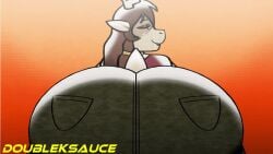 2026 2d 2d_(artwork) 2d_animation 2d_artwork animated anthro ass ass_focus big_ass big_butt butt_focus closed_eyes_smile deer doe doubleksauce furry huge_ass huge_butt hyper_ass hyper_butt inu-sama jeans loop shaking_ass shaking_butt siobhan_(inu-sama) smiling tagme twerk twerking