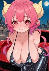 1girls ai_generated big_breasts civitai female female_focus huge_breasts hylian_r34 ilulu ilulu_(dragon_maid) ilulu_(maidragon) large_breasts oppai pink_hair shortstack tagme top_heavy voluptuous voluptuous_female
