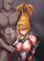 mythra from nintendo by btw mikami