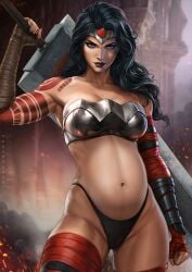 absolute wonder woman from absolute dc by dandon fuga