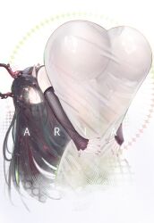 1girls 2026 2d 2d_(artwork) arknights arknights:_endfield artist_name ass big_ass big_butt black_hair clothed clothing color colored digital_media_(artwork) female female_only hair hi_res light-skinned_female light_skin long_hair looking_at_viewer looking_back low-angle_view meme nuna_aria pose praise_da_booty_(meme) see-through see-through_clothes see-through_clothing simple_background solo thick_thighs thighs white_background zhuang_fangyi_(arknights:_endfield)
