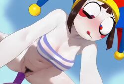 1boy 1boy1girl 1girls 2026 3d animated big_breasts big_thighs blush blushing bodily_fluids bouncing_breasts breasts breasts_out brown_hair busty busty_female cock cum cum_inside curvaceous curvy curvy_figure dick female female_on_top glitch_productions gooseworx hair hairy_pussy hat huge_thighs jax_(the_amazing_digital_circus) jester jester_cap jester_girl jester_hat large_breasts light-skinned_female light_skin longer_than_10_seconds makeup male massive_thighs moan moaning moaning_in_pleasure musi_cassie niihsuccubunsfwva nipples offscreen_male outdoors outside pale-skinned_female pale_body pale_skin partial_male penetration penis perky_breasts perky_nipples pleasure_face pomni_(the_amazing_digital_circus) pubic_hair purple_penis pussy sex shorter_than_30_seconds smewed sound sound_edit sound_effects straight straight_sex swimsuit tadc tagme the_amazing_digital_circus thick_legs thick_thighs thunder_thighs thunderthighs tits tits_out twitter_link vaginal_penetration video voice_acted white_body wide_hips wide_thighs