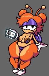 alternate_version_available animated antennas anthro big_ass bikini breasts chubby chubby_belly chubby_female d-side_encore_girlfriend d-side_girlfriend dark_nipples fat_ass freckles freckles_on_breasts freckles_on_face friday_night_funkin friday_night_funkin_(d-side) friday_night_funkin_mod girlfriend_(friday_night_funkin) mobian mobian_(species) phone round_ass saggy_breasts semi_nude snail snail_girl snail_shell sprite sprite_art tagme thick_thighs thighhighs thighs video whore_eyes yamtidiotnsfw