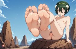 toph bei fong from avatar the last airbender by kaifuk