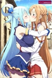 aqua (konosuba) from kono subarashii sekai ni shukufuku wo! by stelmazura