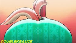 2026 2d 2d_(artwork) 2d_animation 2d_artwork animated animation anthro ass ass_focus butt_focus doubleksauce elyssa_(trinity-fate62) flare_pants forbidden_pants huge_ass huge_butt hyper hyper_ass hyper_butt loop red_hair snake snake_girl tagme thicc twerk twerking wide_ass wide_hips