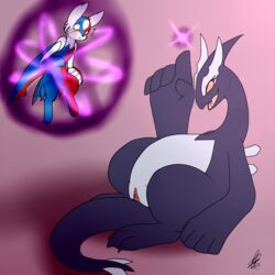 auro_vee blush female holly_cipher impending_unbirth latius legendary_pokémon lugia nintendo open_mouth pokemon pokemon_(species) pokemon_colosseum pussy shadow_hold shadow_lugia shadow_pokémon shikaro