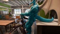3d_(artwork) anthro apartment aquatic balls bandai_namco big_balls big_breasts big_penis blue_hair blue_top breasts cetacean curvy_figure digimon digimon_(species) digital_media_(artwork) dolphin duo ekai-ben_(artist) exveemon female finger_fuck fingering genitals hair hand_on_leg hi_res kitchen male male/female mammal modern_architecture multicolored_body muscular muscular_male nude oceanic_dolphin orca penis spread_legs spreading toothed_whale two_tone_body vaginal_penetration widescreen zea_nalya