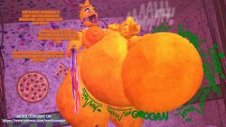 2girls animatronic animatronic_female animatronic_girl belly belly_bulge big_belly big_belly_bulge bigger_female female five_nights_at_freddy's five_nights_at_freddy's_2 hyper hyper_areola hyper_belly hyper_nipples implied_unbirth larger_female mangle_(fnaf) robot robot_girl robot_humanoid shorter_female smaller_female struggling struggling_prey topless topless_female unbirth vore vore_belly vorthomas82 withered_chica