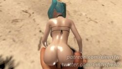 1boy 1girl1boy 1girls 3d ass ass_focus beach bikini black_bikini blue_hair choker cinnsfw creamy_skin doggy_style face_out_of_frame feeling_pleasured has_audio hatsune_miku leaning_forward long_hair moaning outdoors pale_skin patreon_reward pov public resting_on_partner sand sound sunny tagme twintails twitter_username video virt-a-mate virtamate vocaloid water