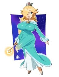 princess rosalina from mario (series) by thehelmetguy