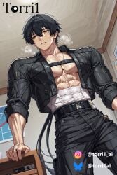 1boy abs ahe_gao ahegao_face ai_generated balls bara biceps big_balls big_cock big_penis black_hair blush cum cum_drip cum_dripping cum_dripping_from_penis cum_load cum_on_abs cum_on_body cum_on_muscles cum_on_self cumming cumming_on_self cumshot drool drool_on_face drooling ejaculating ejaculating_cum ejaculation erection excessive_cum fapping feeling_pleasured from_below horny horny_face horny_male huge_balls huge_cock hunk jerking_off jerkingoff jewelry large_pectorals looking_at_viewer lying_on_back male male_focus male_masturbation male_nipples male_only male_rover_(wuthering_waves) masturbate masturbation muscle_veins muscles muscular muscular_arms muscular_body muscular_legs muscular_thighs naked naked_male necklace nipples nude nude_male off_shoulder off_shoulder_sweater one-handed_masturbation open_legs open_mouth orgasm orgasm_face pecs penis perspective pleasure pleasure_face pleasured pleasured_face ponytail ripped_abs room rover_(wuthering_waves) seductive seductive_eyes seductive_look seductive_pose seductive_smile short_hair sitting sitting_down six_packs smile solo solo_focus solo_male sweating sweaty teenager testicles thighs tongue tongue_out torri1 uncensored uncensored_penis veins veins_on_dick veiny veiny_arms veiny_muscles veiny_penis wuthering_waves yaoi yellow_eyes