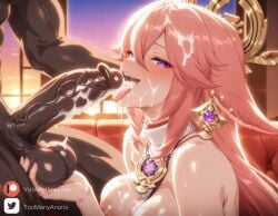 yae miko from genshin impact