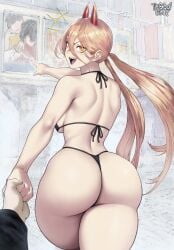 ayumu fujino (look back) from chainsaw man by thegoldensmurf