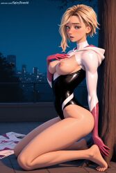 gwen stacy from marvel by spicytoonai