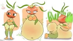 anthro anthrofied ass ass_expansion belly belly_bulge breast_expansion breasts burping digested digested_prey digestion digestion_noises female female_pred flora_fauna hyper ngnini plant plant_girl plant_humanoid plantie plants_vs._zombies plants_vs_zombies popcap_games pred struggling struggling_prey stunion_(pvz) unwilling unwilling_prey unwilling_vore vore vore_belly