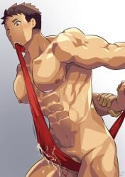 1boy 1other 2021 abs artist_signature balls balls_under_clothes beefy biceps biting biting_clothes blush brown_eyes brown_hair bulge bulge_through_clothing collarbone convenient_censoring crying crying_with_eyes_open cum cum_drip cum_explosion cum_in_underwear cum_on_lower_body cum_on_penis cum_on_self cum_splatter cum_string cum_through_clothes cum_trail dated dripping dripping_cum duo eight_pack ejaculation erection erection_under_clothes excessive_cum fundoshi fundoshi_only gay grabbing grabbing_from_behind gradient_background grey_background hands-free hi_res humiliation hunk intense_orgasm leaking_cum looking_down male manly mature_male muscles muscular muscular_arms muscular_legs muscular_male muscular_neck muscular_thighs navel no_body_hair nude offscreen_character one_eye_closed orgasm original original_character pecs penis penis_peek practically_nude putting_clothes_on quadriceps red_fundoshi restrained restrained_wrists robronx35498_(pixivid=35498) rokushaku_fundoshi rubbing rubbing_penis semen short_hair six_pack standing sticky_cum sweat sweatdrop sweating sweaty tears thick_cum tying tying_fundoshi white_background yaoi