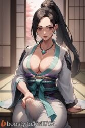 1futa ai_generated big_penis black_hair boosty_username breasts empty_eyes female futa_only futanari kirill782 ling_ying_wei long_hair looking_at_viewer penis riot_games sage_(valorant) stable_diffusion valorant watermark