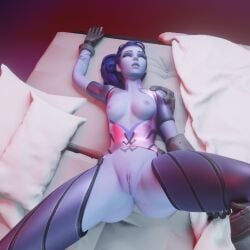 ass breasts pussy somnophilia unconscious widowmaker