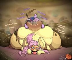 1futa 1girls 2021 anthro anus ass ass_up big_butt big_udders blush bodily_fluids crotchboobs drooling duo eating_feces equid equine excessive_feces eye_roll female female_focus feral fluttershy_(mlp) friendship_is_magic fur futa_with_female futanari hasbro heart-shaped_pupils hooves horse huge_ass huge_crotchboobs hyper hyper_anus hyper_scat hyper_teats implied_futanari intersex intersex/female mammal my_little_pony nipples pony pre_leaking raised_tail saliva scat semi-anthro shit solo_focus sweat toby_art twilight_sparkle_(mlp) udders