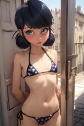 ai_generated marinette_cheng marinette_dupain-cheng miraculous_ladybug shy tagme