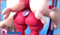 1girls 3d 3d_(artwork) ass ass_focus big_ass bubble_butt dat_ass fat_ass female female_only huge_ass large_ass png pokemon pokemon_(species) shortstack solo tahlian text text_box thick_ass thick_thighs tinkaton wide_hips