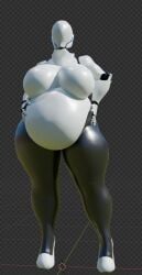 1girls 3d alienwrench belly big_belly big_breasts bottom_heavy breasts faceless faceless_female female female_only gigantic_breasts haydee haydee_(game) pregnant robot robot_girl solo thick_thighs wide_hips