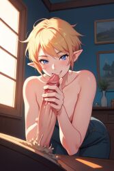 ai_generated femboy implied_oral link strombo the_legend_of_zelda