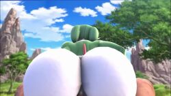 1boy 1boy1girl 1girls 3d animated anus assjob big_anus big_ass big_penis bouncing_ass buttjob donut_anus female from_behind gardevoir green_body human human_male interspecies large_ass light-skinned_male light_skin looking_at_viewer loop male male/female male_human/female_pokemon male_pov mp4 nintendo no_sound outdoors penis pokémon_(species) pokemon pokemon_(species) pokephilia puffy_anus rayhuma red_eyes short_playtime tagme video video_game_character video_games