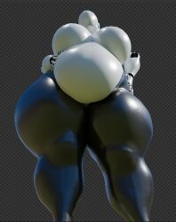 1girls 3d alienwrench belly big_belly big_breasts bottom_heavy breasts faceless faceless_female female female_only gigantic_breasts haydee haydee_(game) pregnant robot robot_girl solo thick_thighs wide_hips