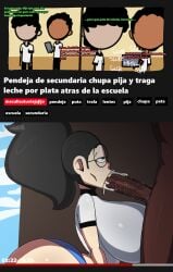 1boy 1girls :>= a_girl_from_my_school_(series) alternate_version_at_source alternate_version_available argentina ass ass_bigger_than_head ass_focus ass_juice big_ass big_breasts big_butt big_penis bimbo black_eyes black_hair blowjob blowjob_face blue_eyes bottomless breasts breasts_bigger_than_head bubble_ass bubble_butt butt_bigger_than_head clothed_sex clothing commission commission_art cum cum_in_mouth cum_inside cum_on_face dark-skinned_male dark_skin deep_blowjob deepthroat deepthroat_no_hands double_blowjob double_fellatio double_penetration drinking drinking_cum erect_penis erection fat_ass fat_ass_teen fellatio female female_focus friendzoned glasses high_ponytail huge_ass huge_breasts instagram instagram_story interracial kneeling la_sandia large_ass large_breasts light-skinned_female light_skin long_hair looking_at_viewer looking_up male movement_lines naked oral oral_sex party penis ponytail pov pov_eye_contact pov_male prostitution public public_exposure public_nudity public_sex red_eyes red_hair rejected rocio_(la_sandia) saliva saliva_bubble saliva_drip saliva_on_penis saliva_on_tongue saliva_string saliva_trail sharing_penis spanish_text straight swallowing swallowing_cum swallowing_penis_while_deepthroat swallowing_sounds tagme teenage_girl teenage_hooker teenager text threesome tongue tongue_out tongue_out_blowjob top topwear uncensored vein veiny veiny_penis voluptuous_teen